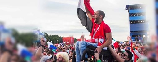 Растрогавший весь мир фанат-колясочник из Египта рассказал свою историю 
