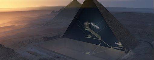 Египет: исследователи обнаружили внутри пирамиды Хеопса потайную комнату