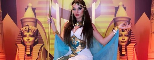 Азербайджанка стала в Дубае египетской царицей 