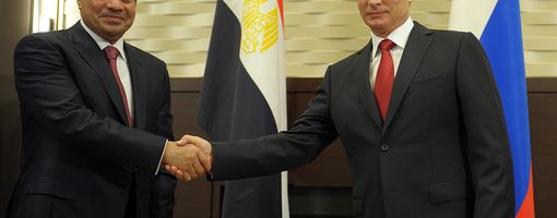Ас-Сиси пригласил Путина в Египет на подписание контракта на АЭС 