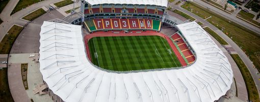 Грозненский стадион "Ахмат-Арена" готов принять сборную Египта по футболу  