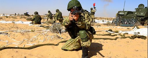 Десантники РФ и Египта провели отработку боевого взаимодействия на учениях под Каиром