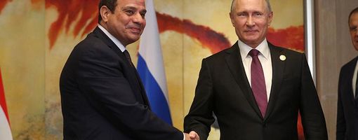 Президент Египта поздравил Путина с победой на выборах