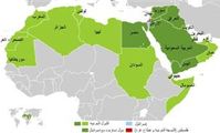 Карта Ближнего Востока