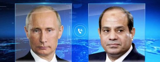 Президенты России и Египта обсудили ситуацию на Ближнем Востоке