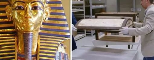 Египтологи впервые заглянули в таинственный сундук Тутанхамона 