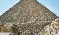 Пирамида Микерина в Гизе, Египет