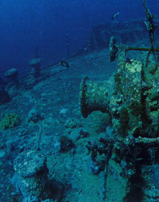Фото затонувших кораблей, Красное море, Египет