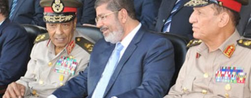 Мухаммед Морси и Хуссейн Тантауи
