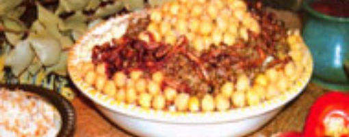 Кошари Би Адс Абу Жибба уа ель Мигадара – Чечевица с рисом и макаронами