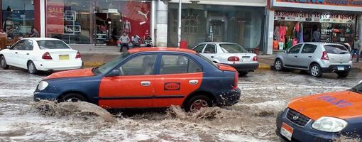 Сильнейший ливень прошел в Хургаде